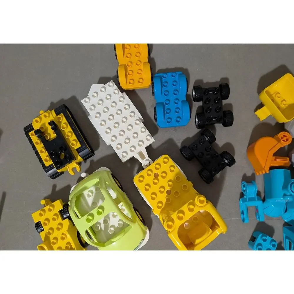 LEGO Duplo Mega Lot 93 pieces Disney Cars, Train Action Bricks, Construction EUC